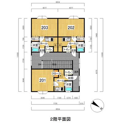 2F平面図