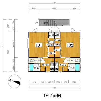 1F平面図