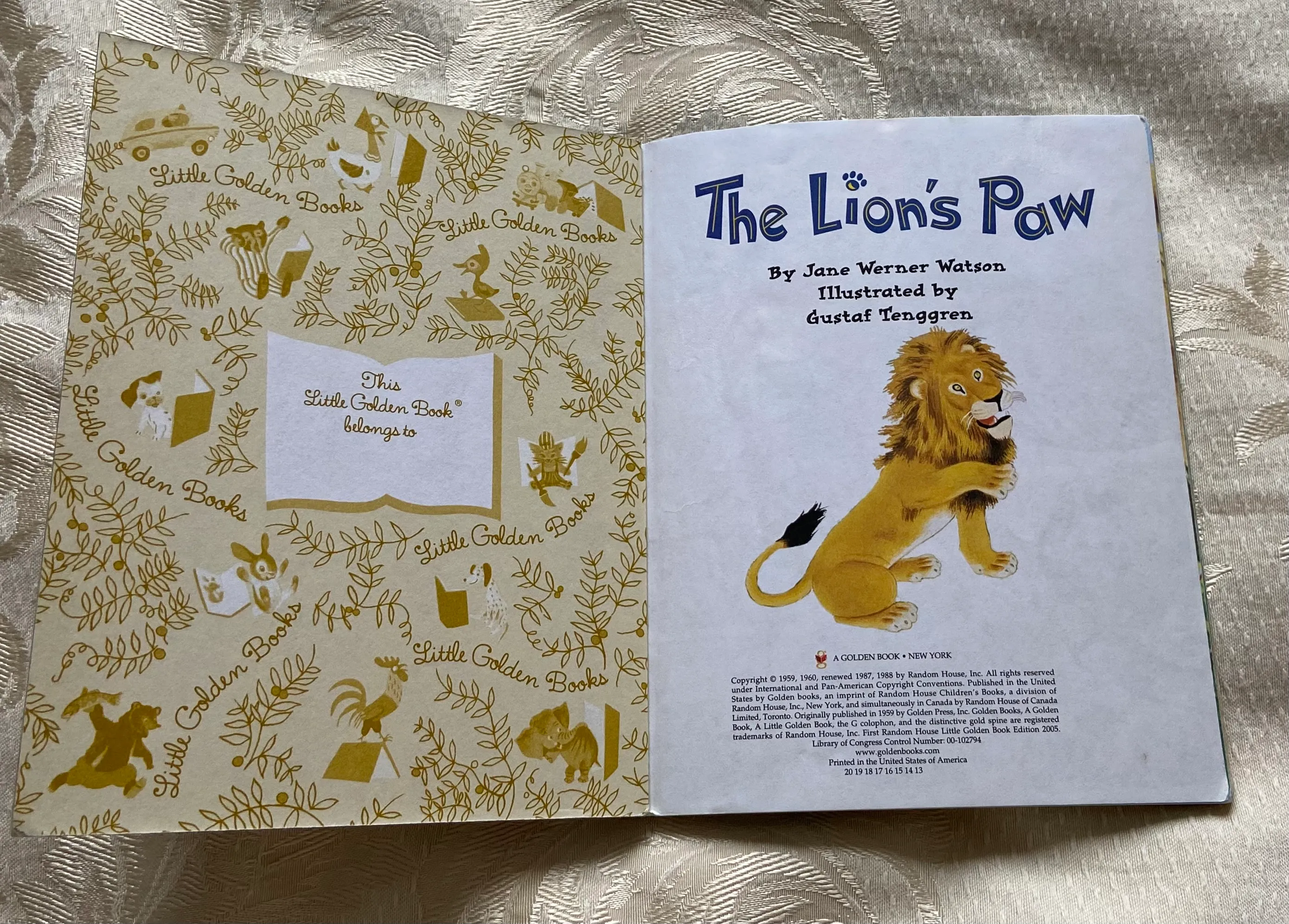 The Lion's Paw (Little Golden Book) - Image 2
