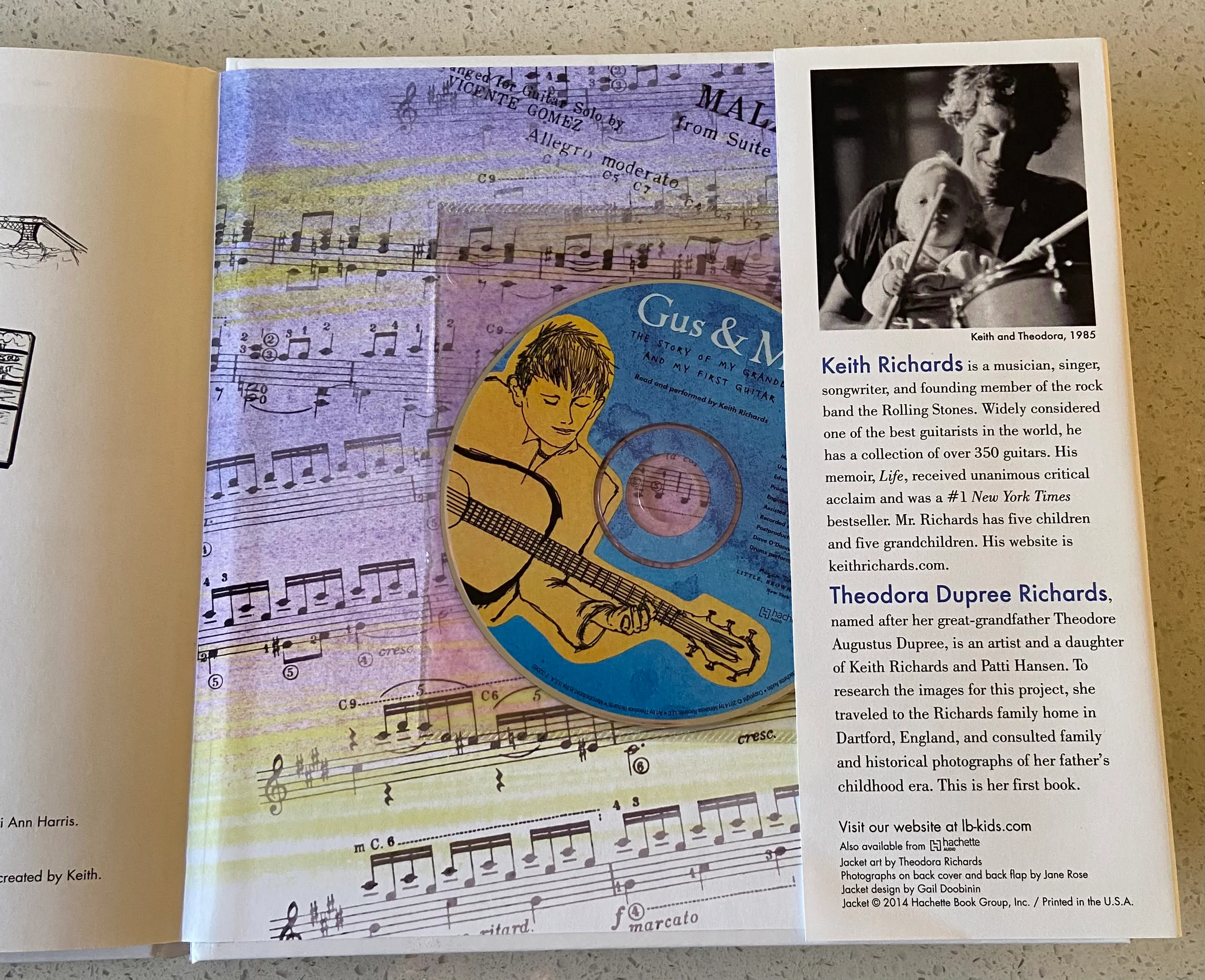 Gus & Me: The Story of My Granddad and My First Guitar [INCLUDES COMPANION CD FEATURING KEITH RICHARDS] - Image 3