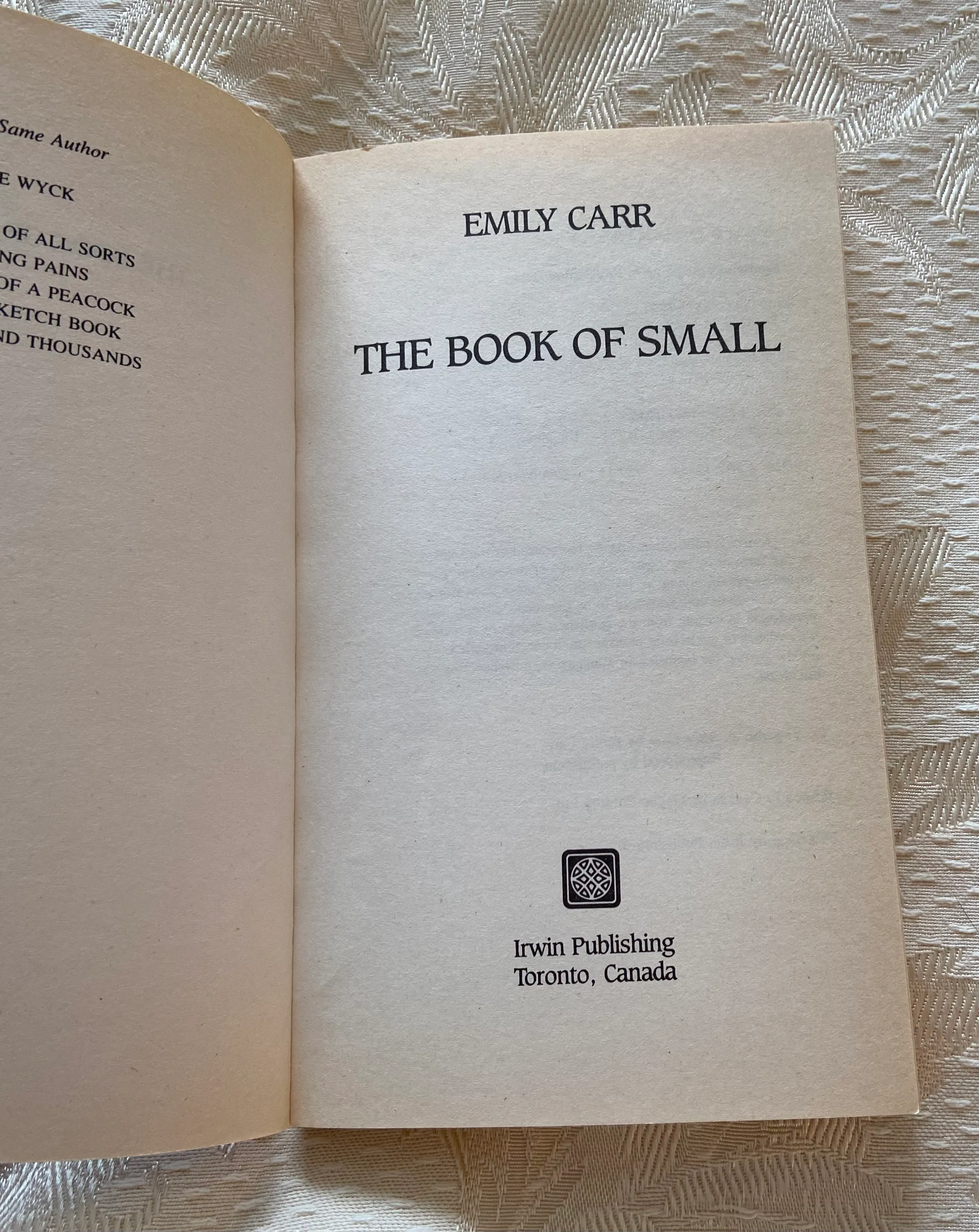 Book of Small - Image 3