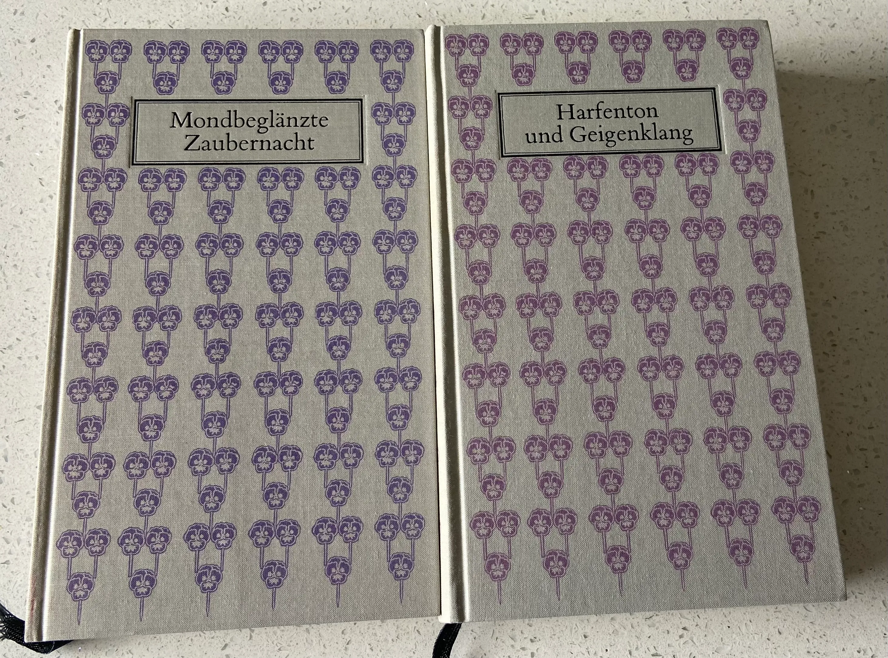 Mondbeglänzte Zaubernacht / Harfenton und Geigenklang: Erzählungen der deutschen Romantik, 2 Bände