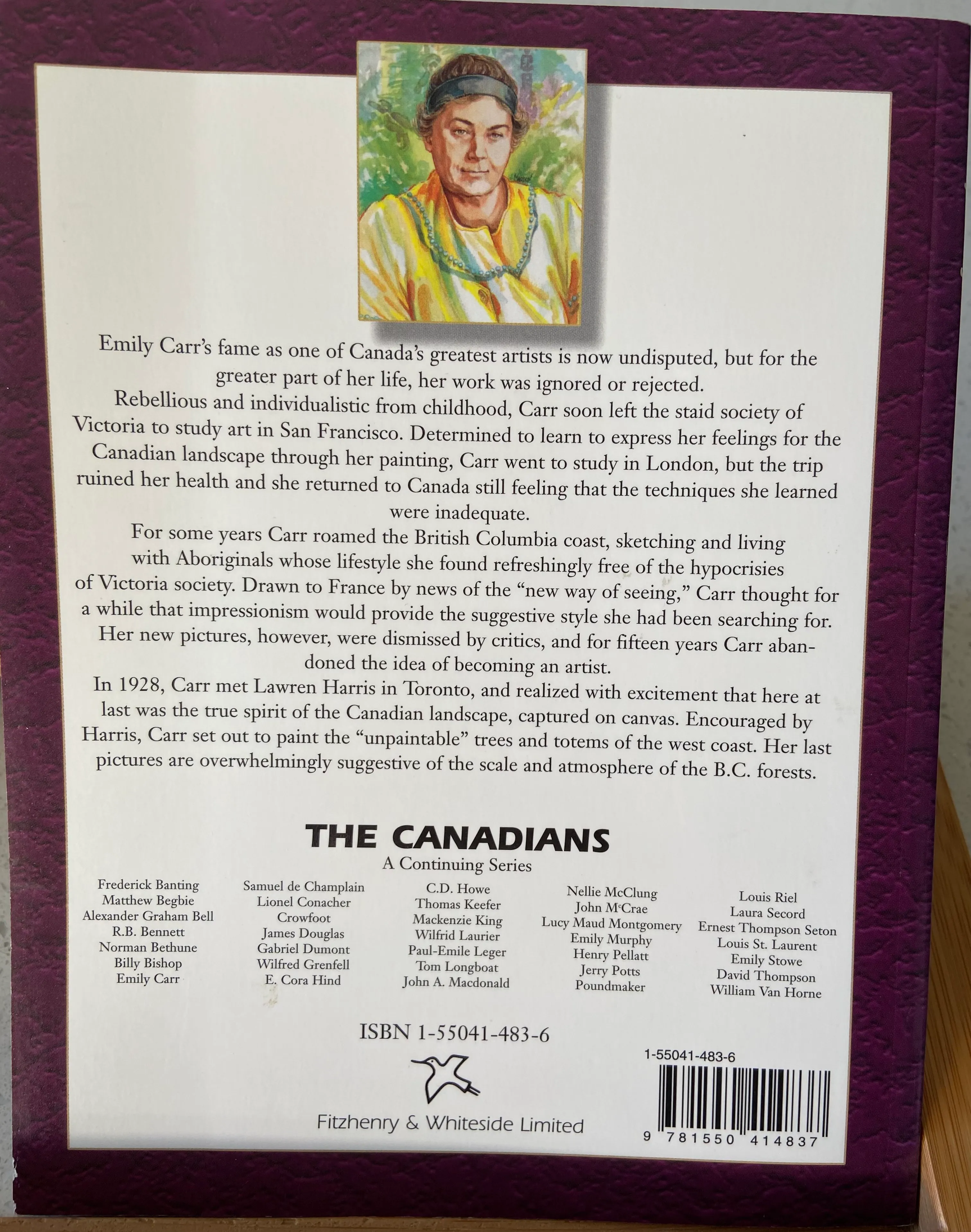 Emily Carr (The Canadians) - Image 2