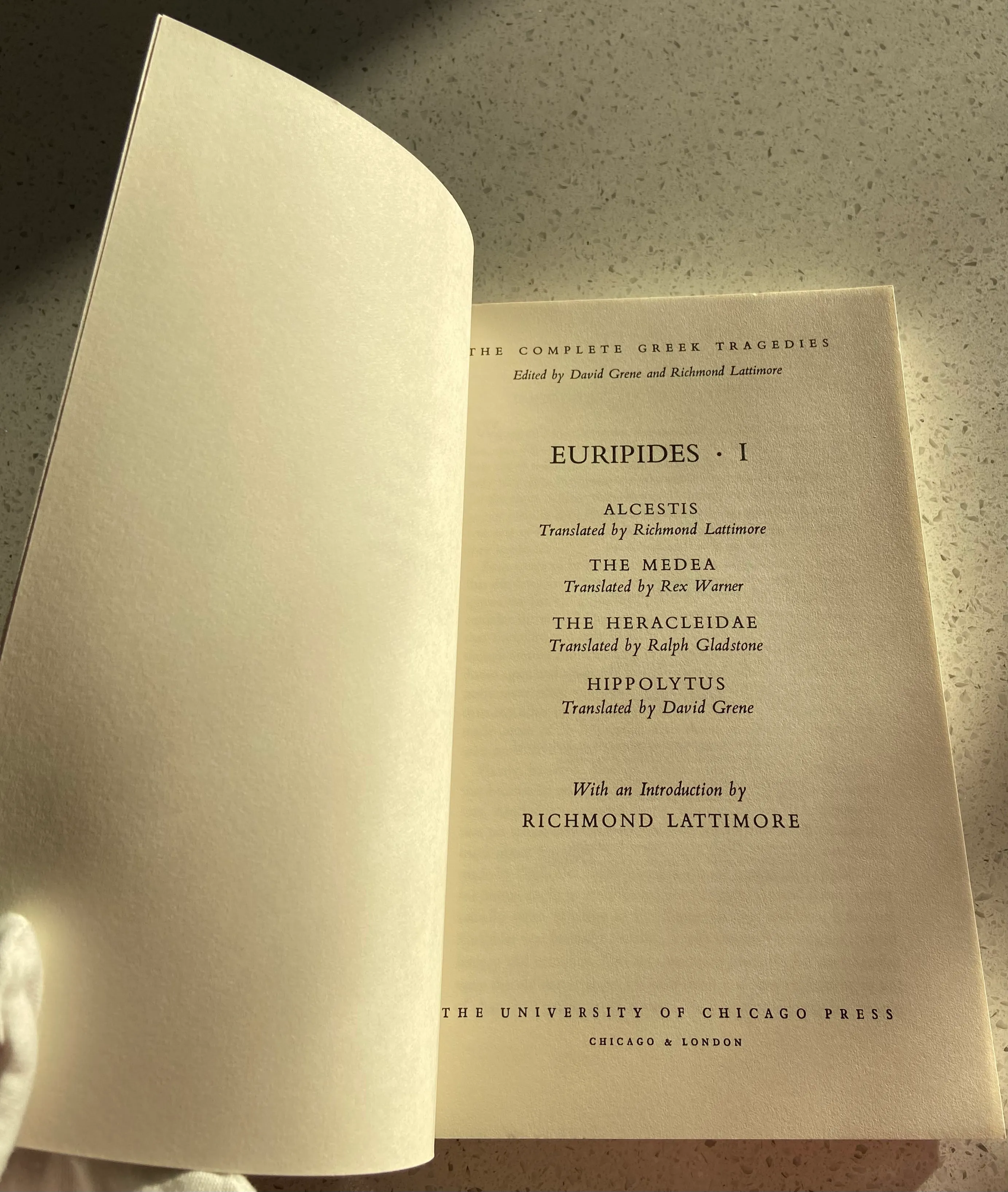 The Complete Greek Tragedies: Euripides I - Image 2