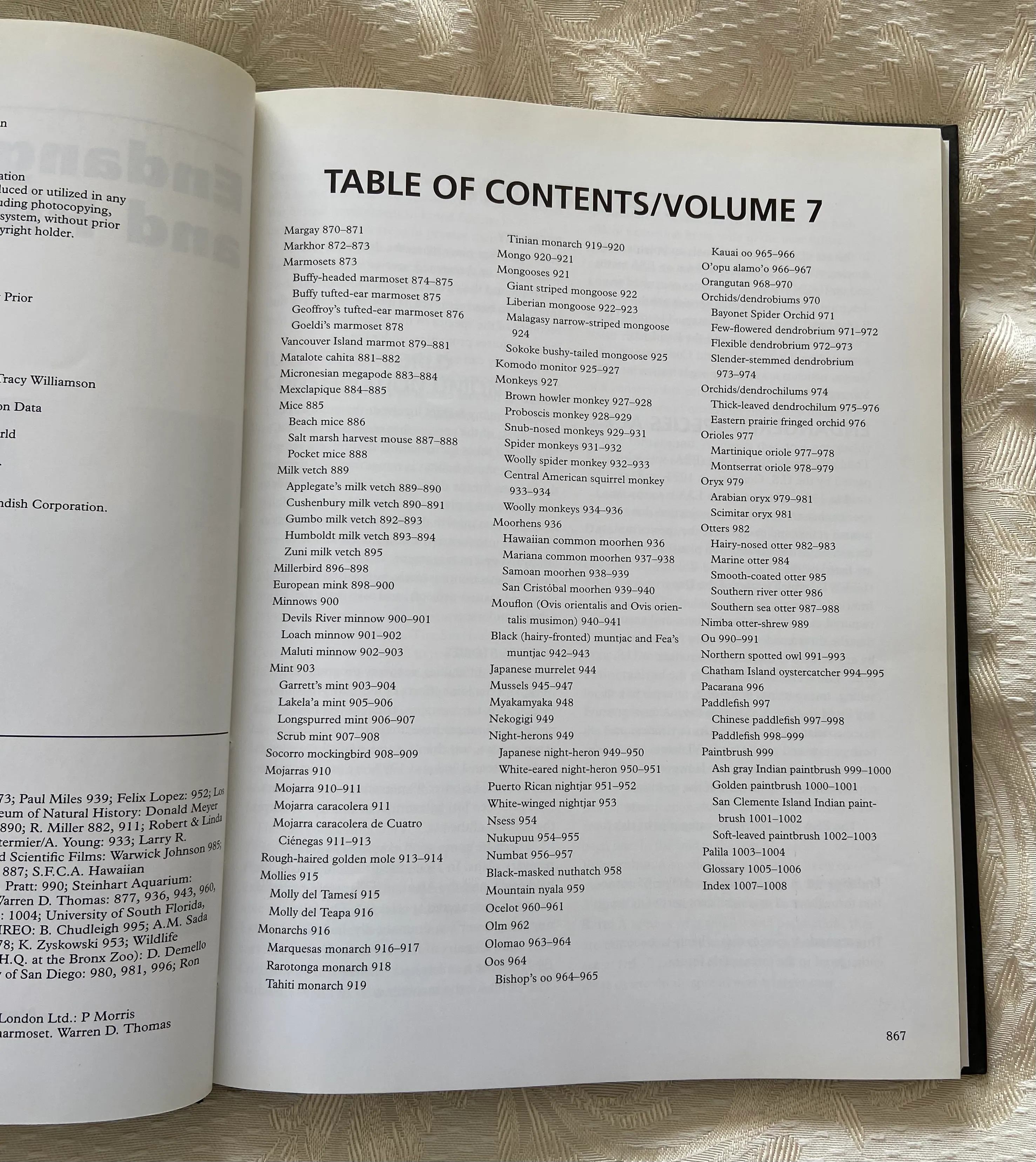 Endangered Wildlife and Plants of the World: Volume 7 (MAR-PAL) - Image 3