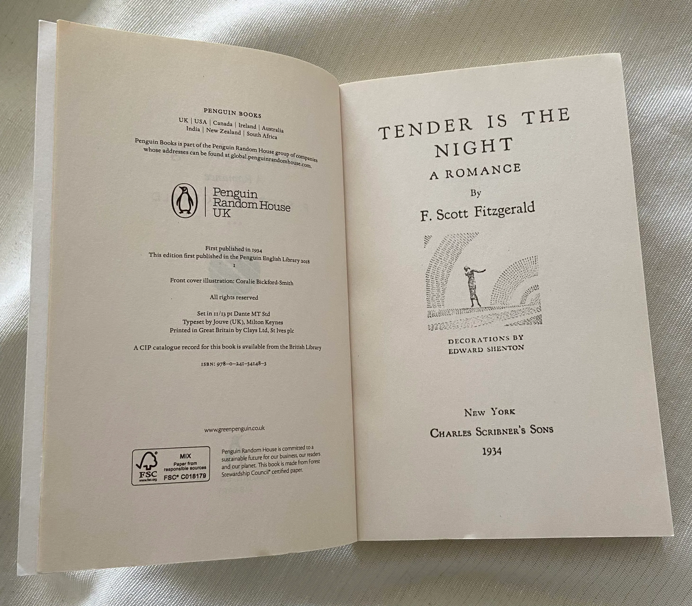 Tender is the Night (Penguin English Library) - Image 3
