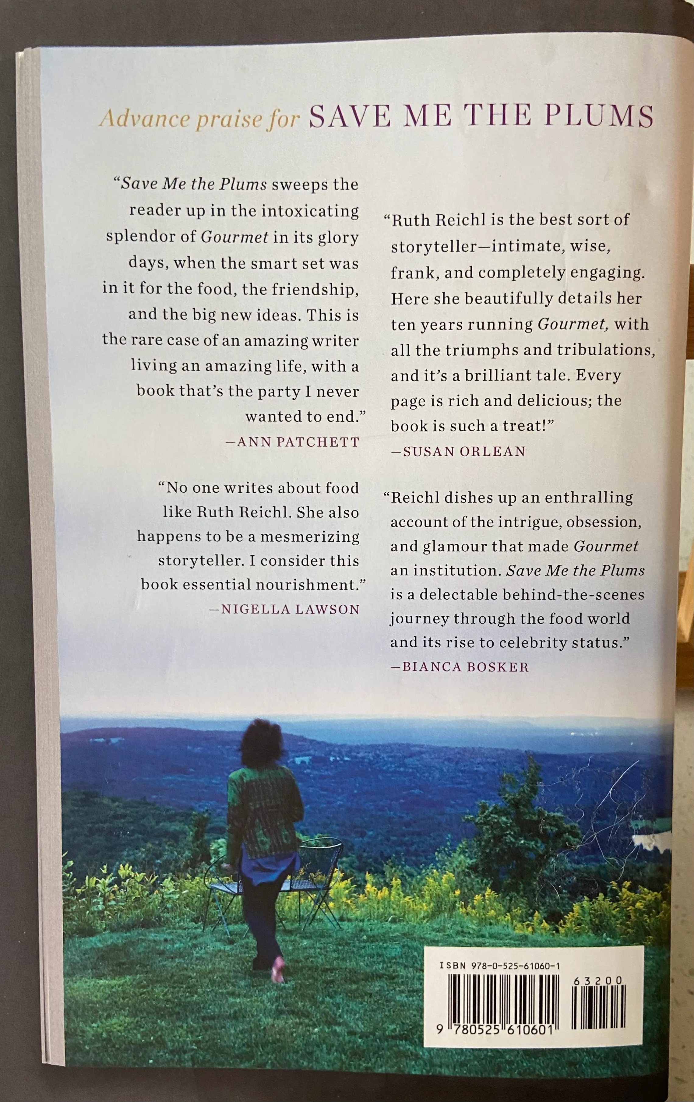 Save Me the Plums: My Gourmet Memoir (Signed by Ruth Reichl) - Image 3