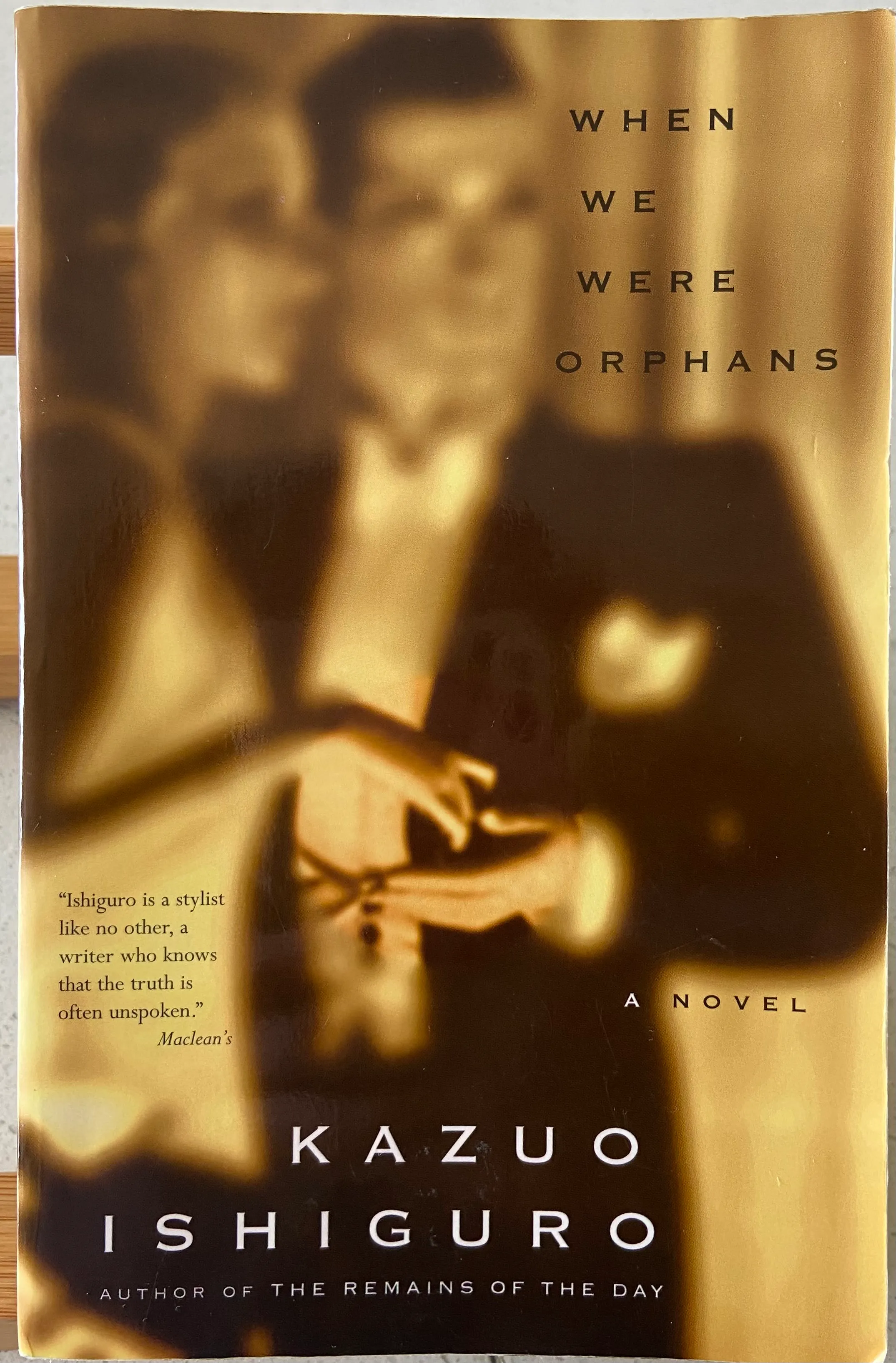 When We Were Orphans