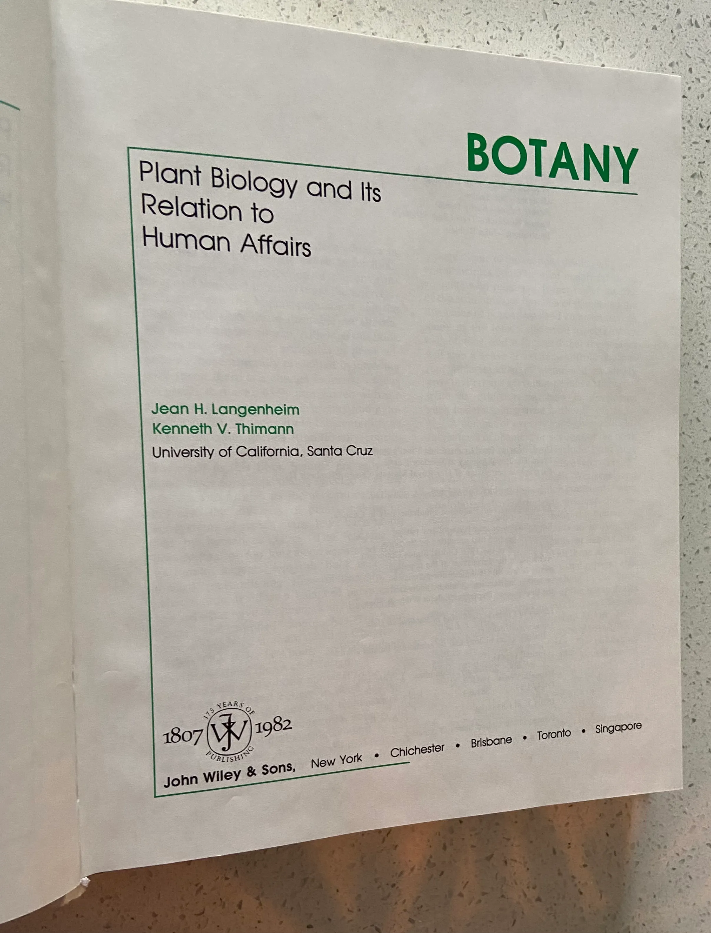 Botany: Plant Biology and Its Relation to Human Affairs - Image 4
