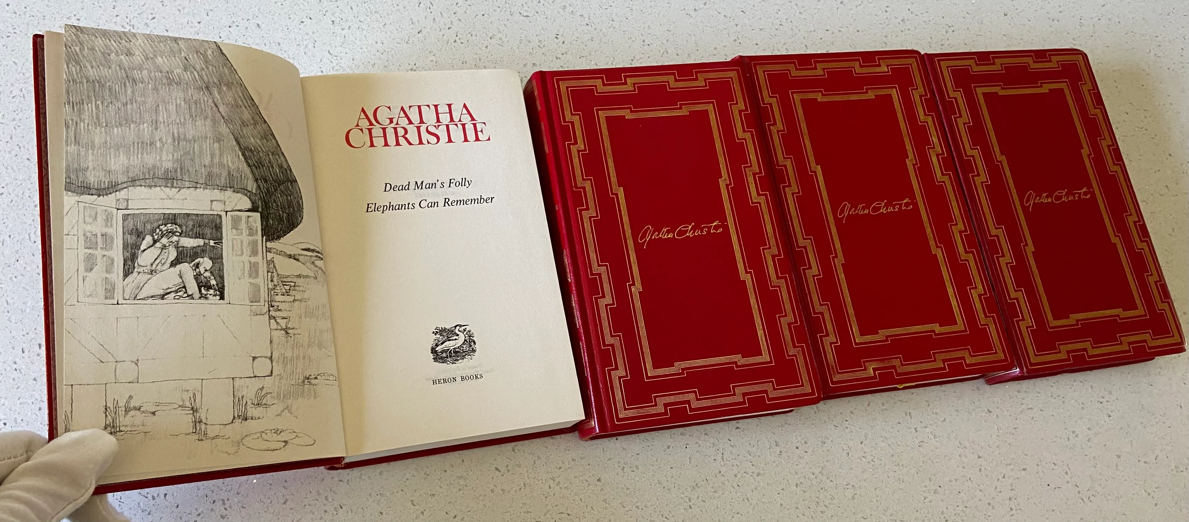 Agatha Christie: Collected Works 4 Volumes / Heron Books - Image 3