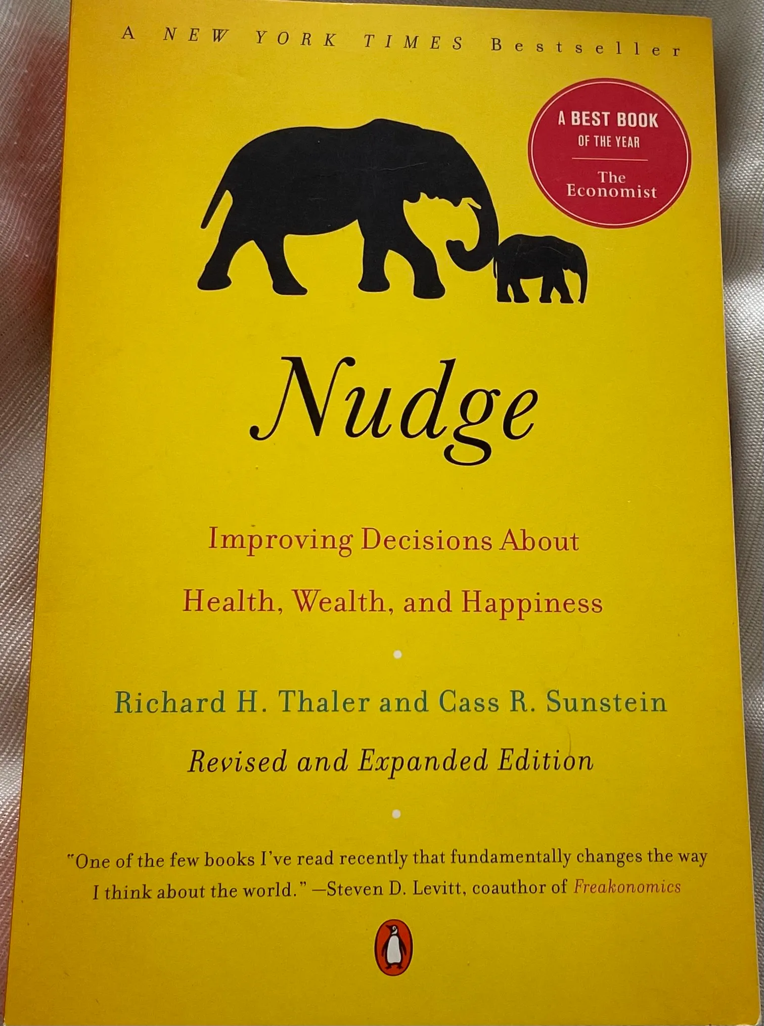 Nudge: Improving Decisions About Health, Wealth, and Happiness