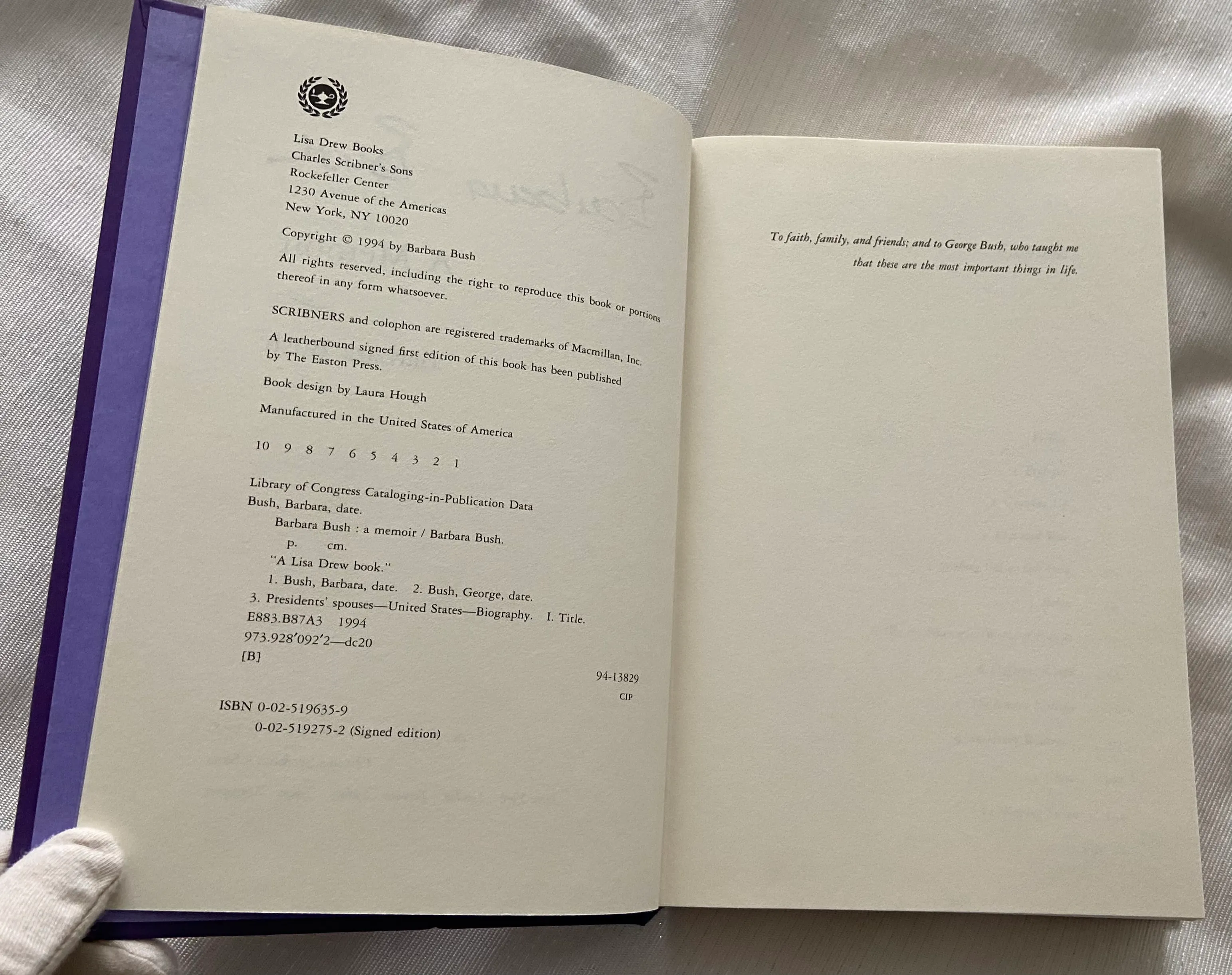 Barbara Bush: A Memoir (Signed by the Author) - Image 5