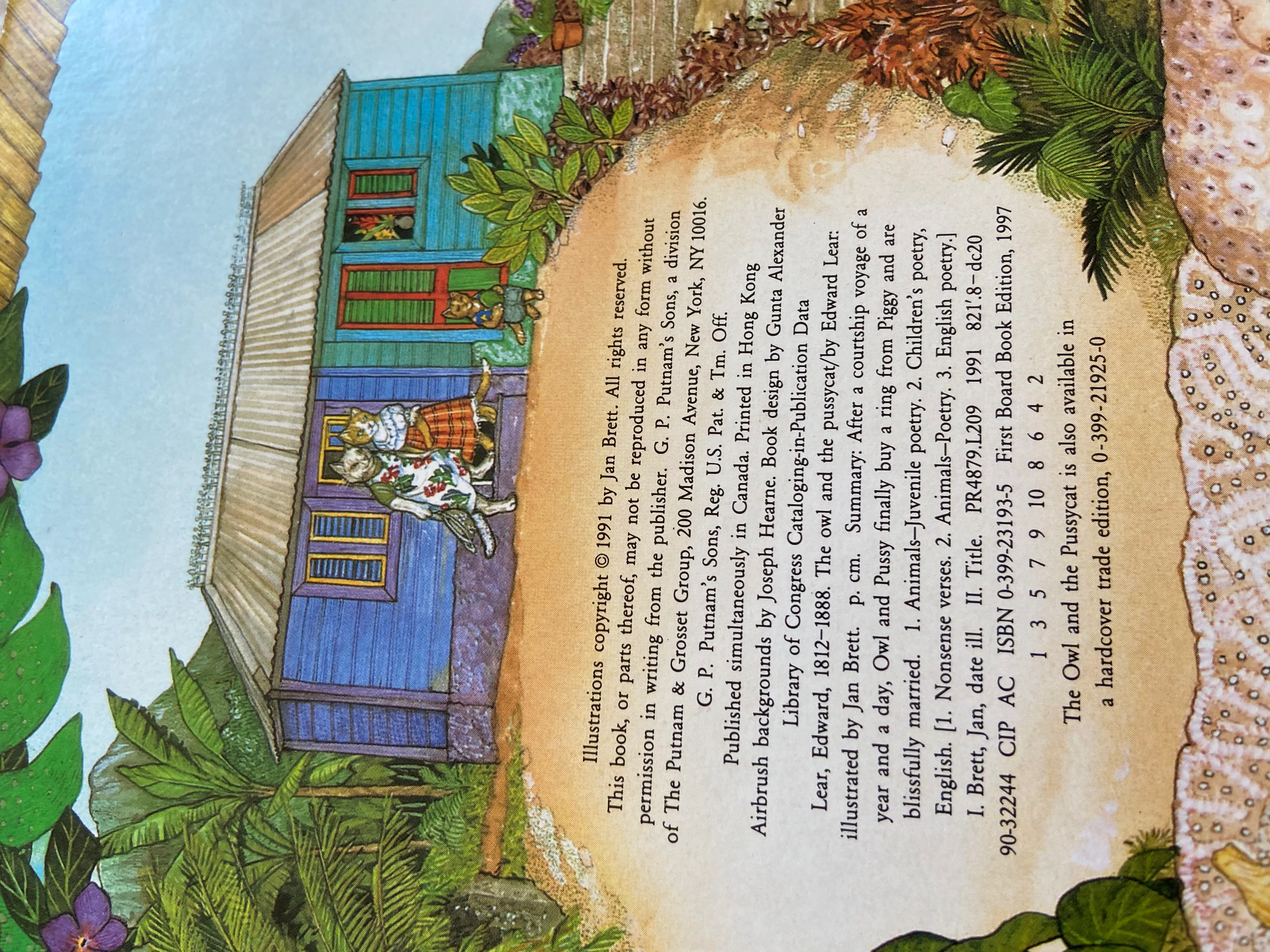 The Owl and the Pussycat (Board Book) - Image 2