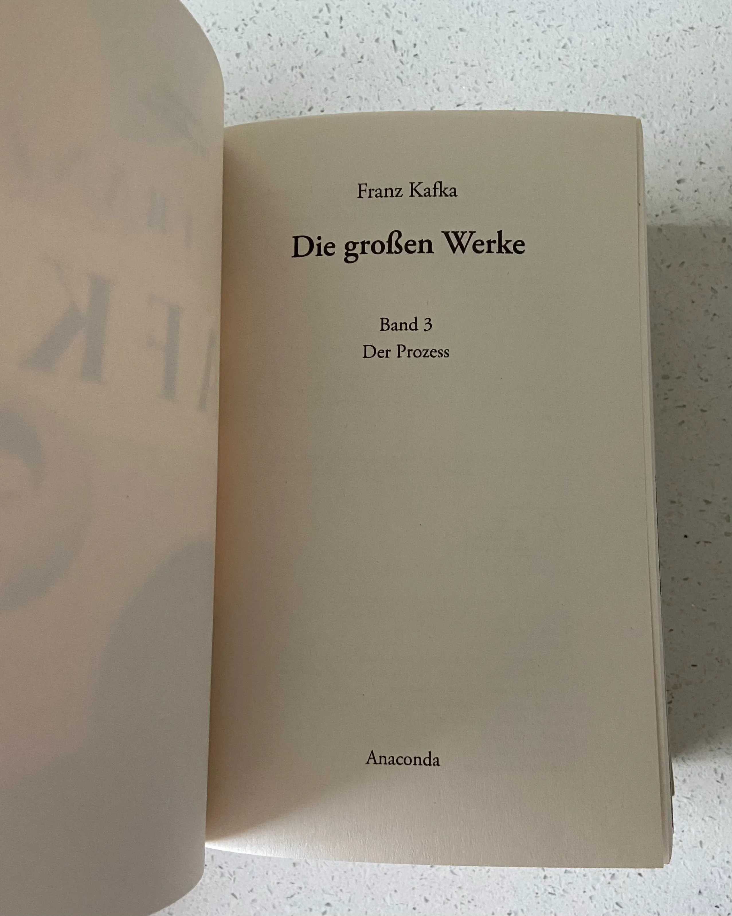 Franz Kafka: Die großen Werke (Die Erzählungen, Der Verschollene, Der Prozess, Das Schloss) – Vier Bände - Image 7