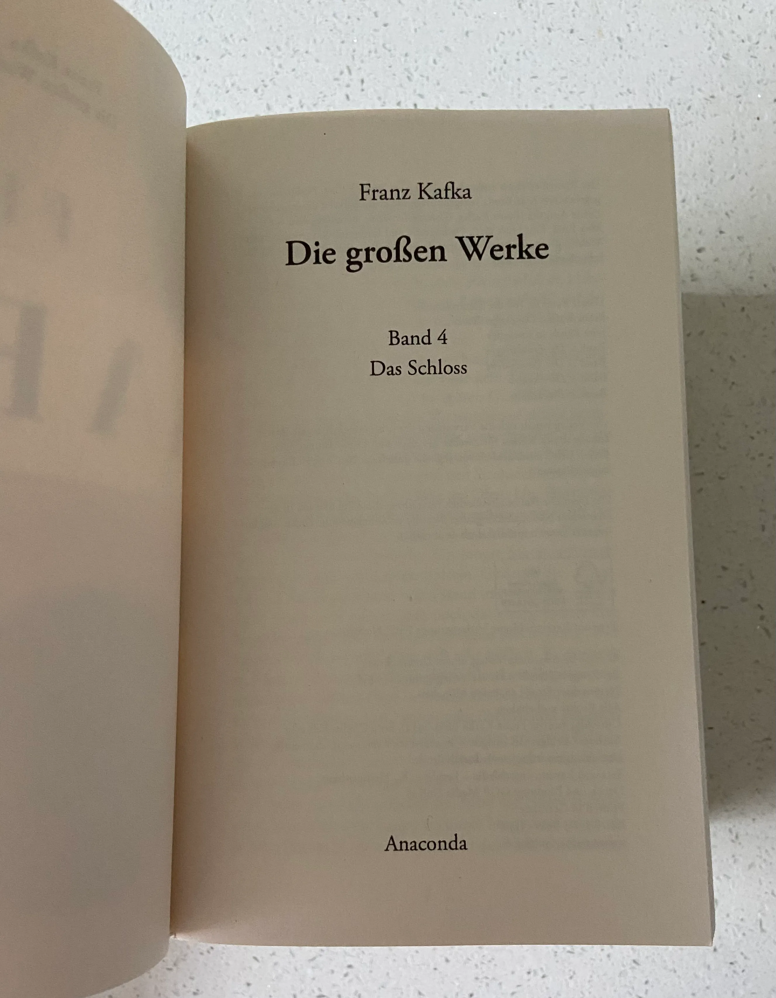 Franz Kafka: Die großen Werke (Die Erzählungen, Der Verschollene, Der Prozess, Das Schloss) – Vier Bände - Image 8
