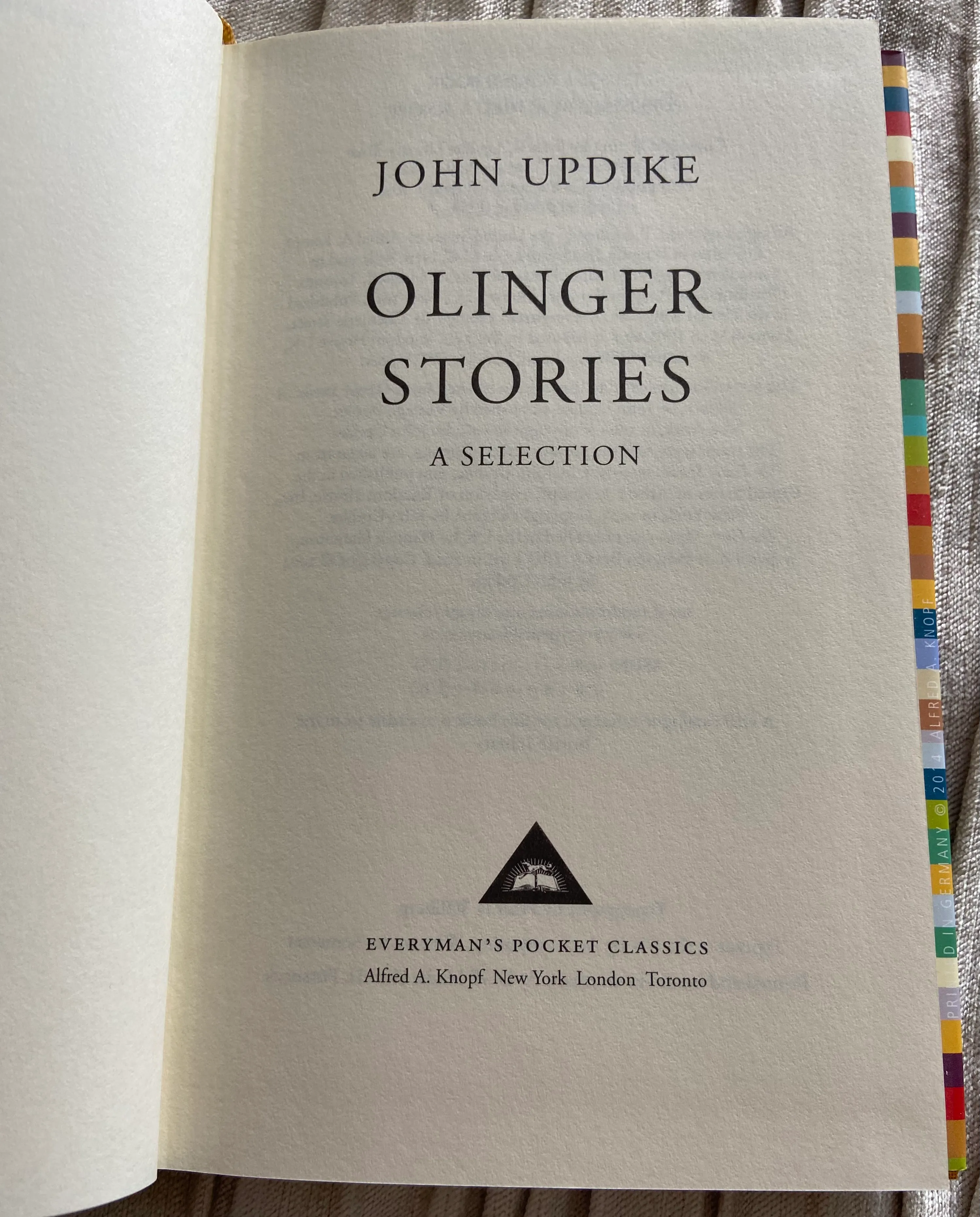 Olinger Stories (Everyman's Library Pocket Classics Series) - Image 5