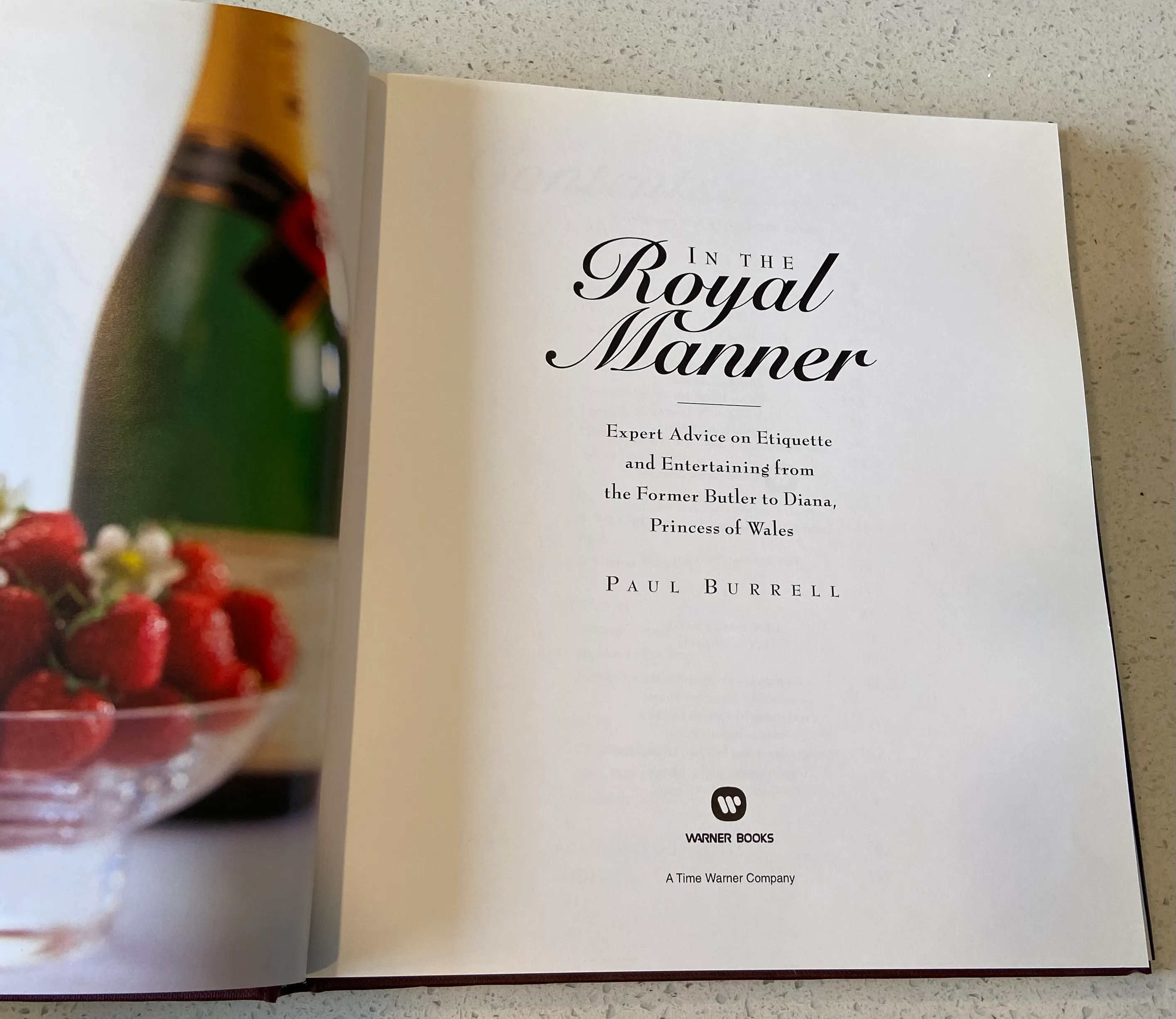In The Royal Manner: Expert Advice On Etiquette And Entertaining From The Former Butler To Diana, Princess Of Wales - Image 3