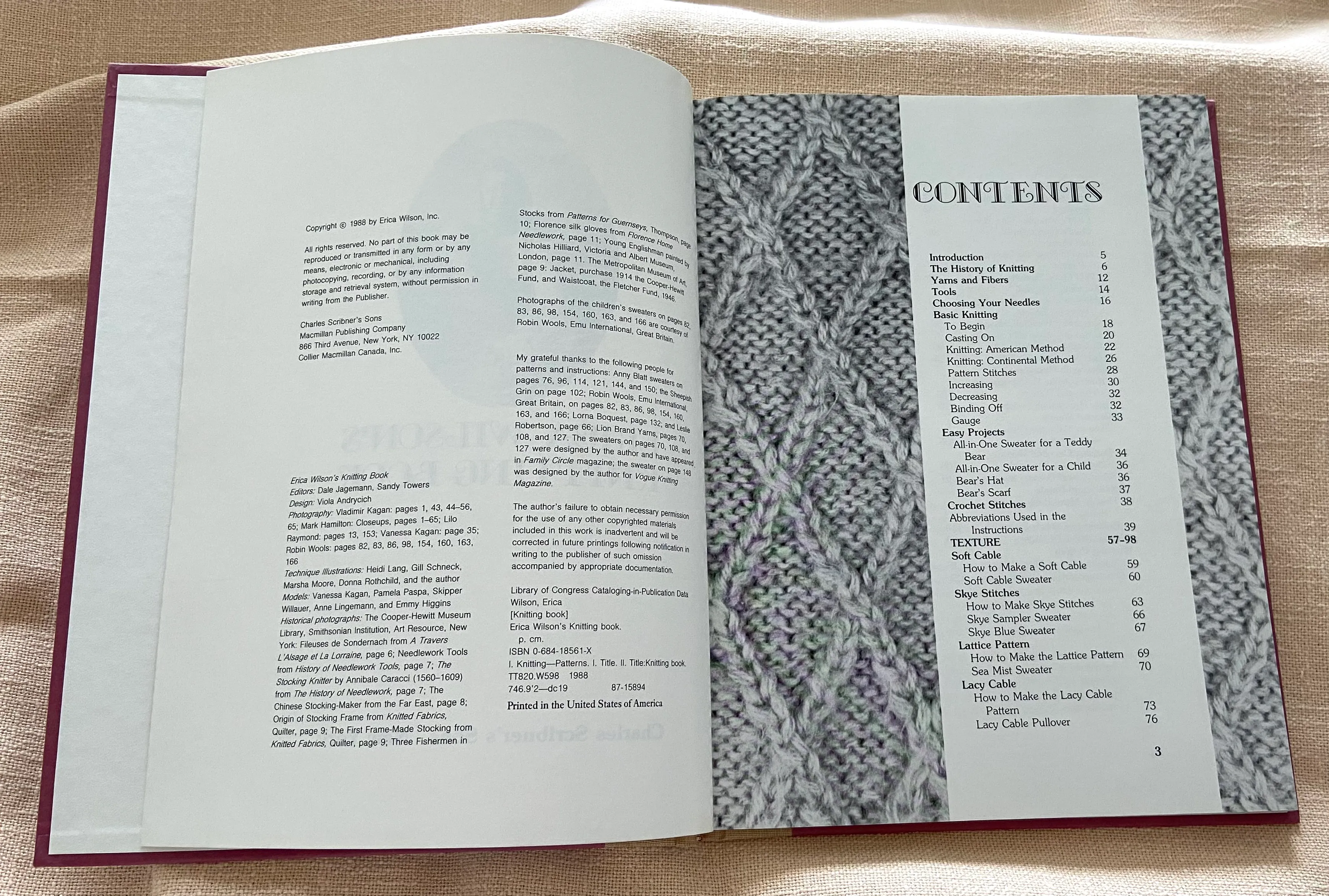 Erica Wilson's Knitting Book - Image 3