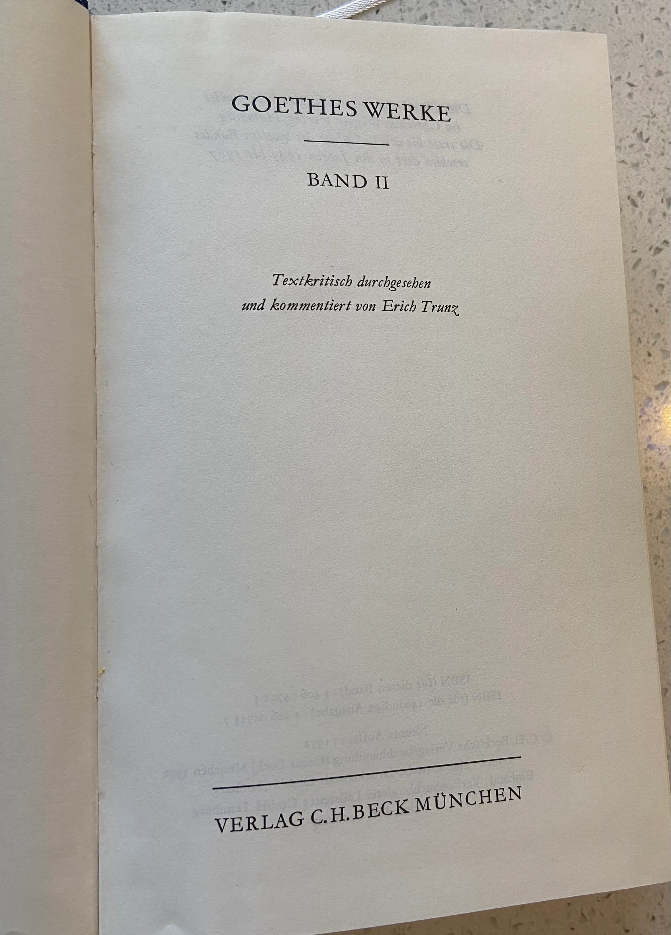 Goethes Werke. Hamburger Ausgabe in 14 Bänden -  Gedichte und Epen  (Band 2) - Image 3