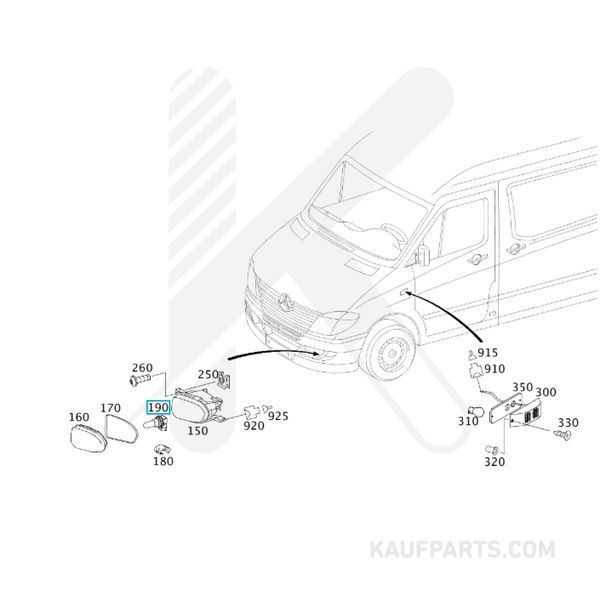 Ampolleta 12v 55w H11 Trifa para Mercedes-Benz Clase A, B, C, CL, E, G, GLK, R, S, SLK, Sprinter