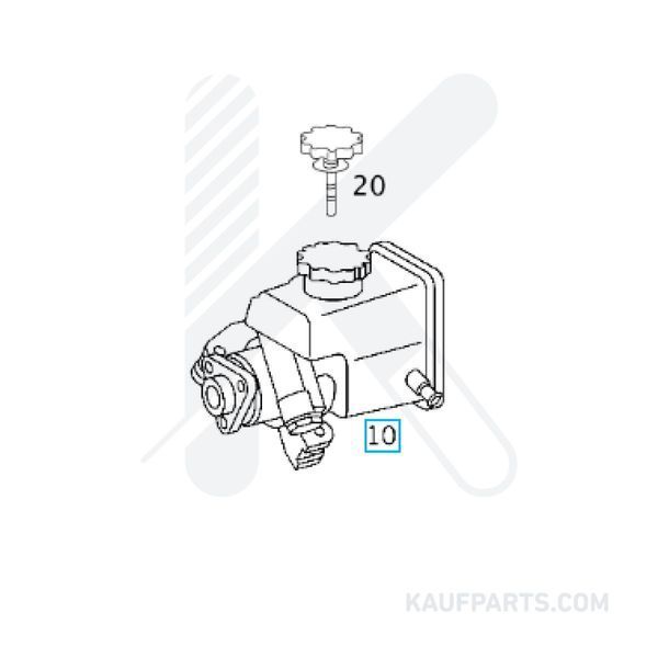 Bomba Hidráulica - Servodirección Zf Para Mercedes-Benz 208 CDI, 316, 413 CDI, Sprinter