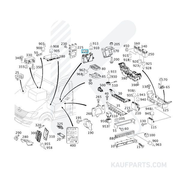Unidad De Control - Bomba De Combustible Mercedes Benz Para Mercedes-Benz Clase A, Clase B, Clase C, Clase C Coupe, Clase Cls, Clase E, Clase Gl, Clase Gls, Clase Ml, GLE 250 Bluetec, GLK 250, Sprinte