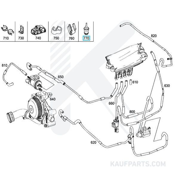 Tamiz Mercedes-Benz para Clase C, Clase E, Clase G, GLC, GLE, GLK, ML, Sprinter, V, Vito, Vario y otros modelos