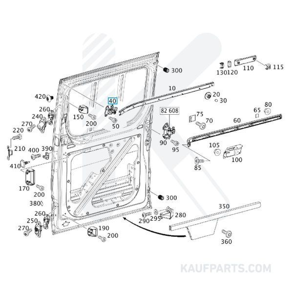 Cuerpo de Rodadura Trucktec para Mercedes-Benz Sprinter