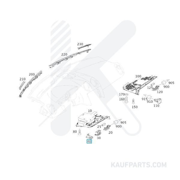 Asidero Tirante Capo Mercedes-Benz