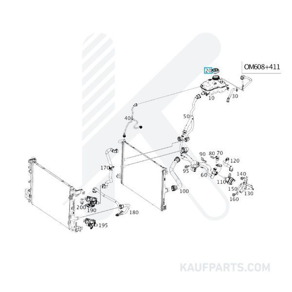 Tapa Radiador Mercedes Benz para Clase A, Clase B, Clase C, Clase CL, CLA, CLC, CLK, CLS, Clase E, EQA, Clase G, GL, GLA, GLB, GLC, GLE, GLK, GLS, Maybach Clase S, Clase ML, Sprinter, Clase R, Clase S