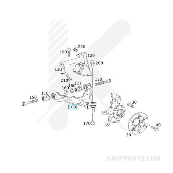 Brazo Transversal - Izquierdo Mercedes Benz Para Mercedes-Benz Sprinter
