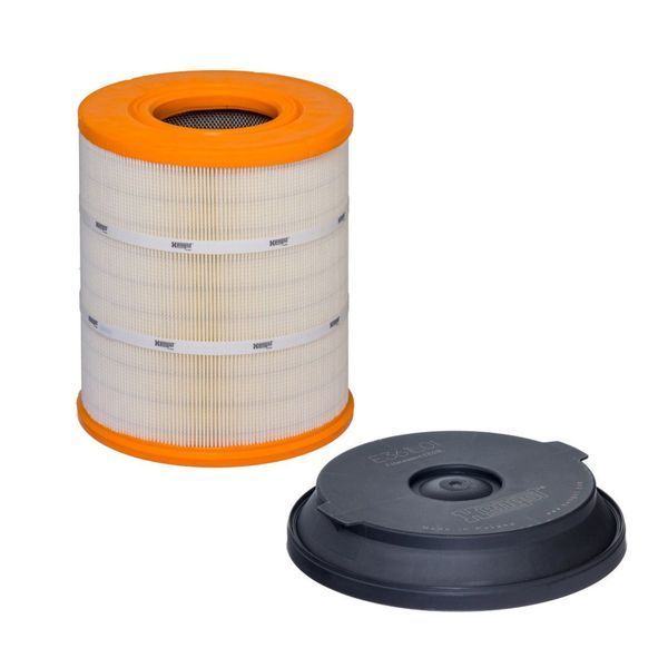 Filtro de Aire con Tapa Hengst para Camiones Mercedes-Benz Atego, Axor, Vario