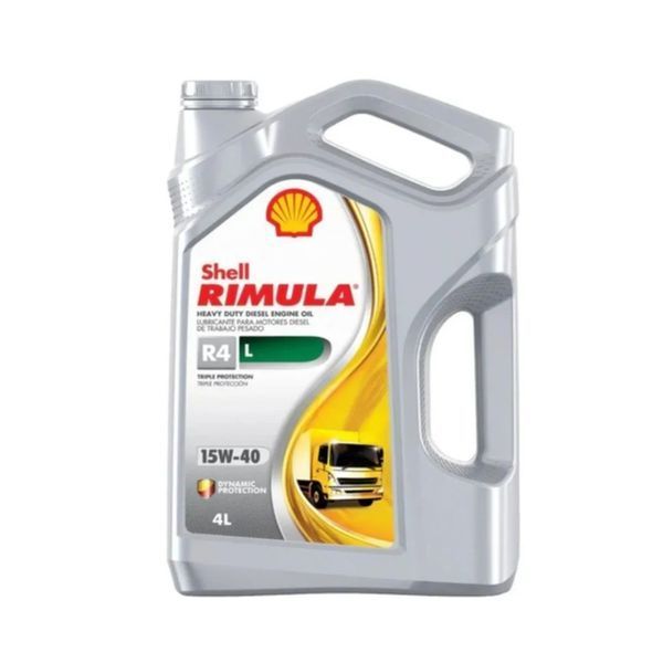 Aceite de Motor Shell Rimula R4 L 15W-40 para Camiones Pesados | Tecnología Low-SAPS