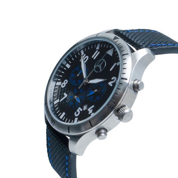 Reloj Chrono Duo Carbon Fiber Azul Mercedes-Benz