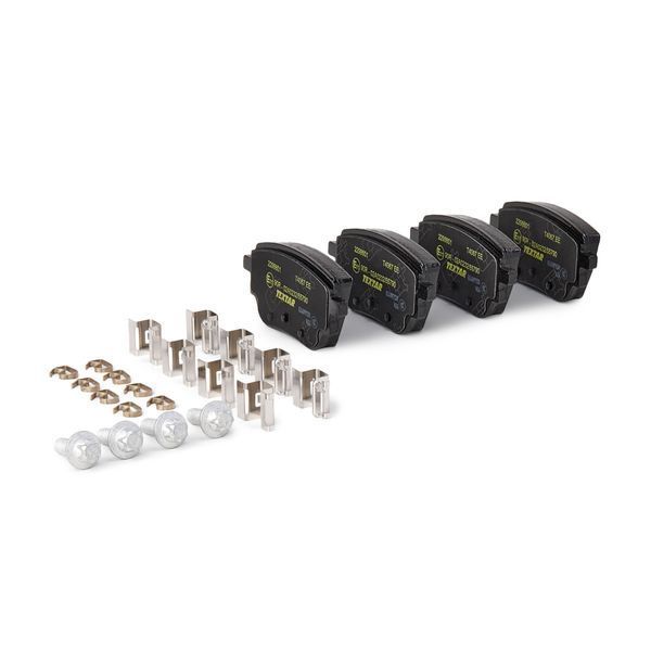 Juego Pastillas de Freno Traseras Textar para Mercedes-Benz Clase A, B, CLA, GLA, GLB - Calidad OEM Superior