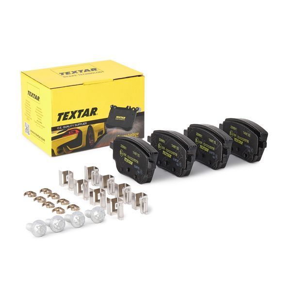 Juego Pastillas de Freno Traseras Textar para Mercedes-Benz Clase A, B, CLA, GLA, GLB - Calidad OEM Superior