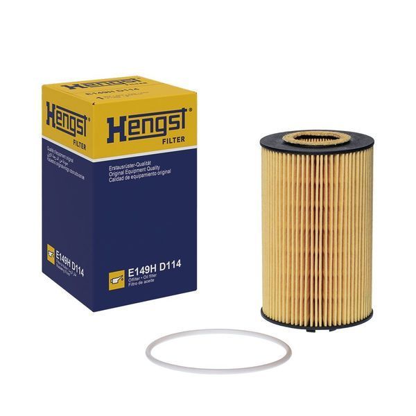 Filtro Aceite Hengst para C 63 AMG, C 63 AMG COUPE, CL 63 AMG, CLK 63 AMG, E 55 AMG, E 63 AMG, ML 63 AMG, S 63 AMG, SL 63 AMG, SLS AMG