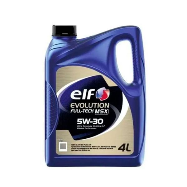 Aceite Motor Evolution Full-Tech MSX 5W-30 Total Sintético Low SAPS C3 para Mercedes-Benz, BMW, VW 4 Litros