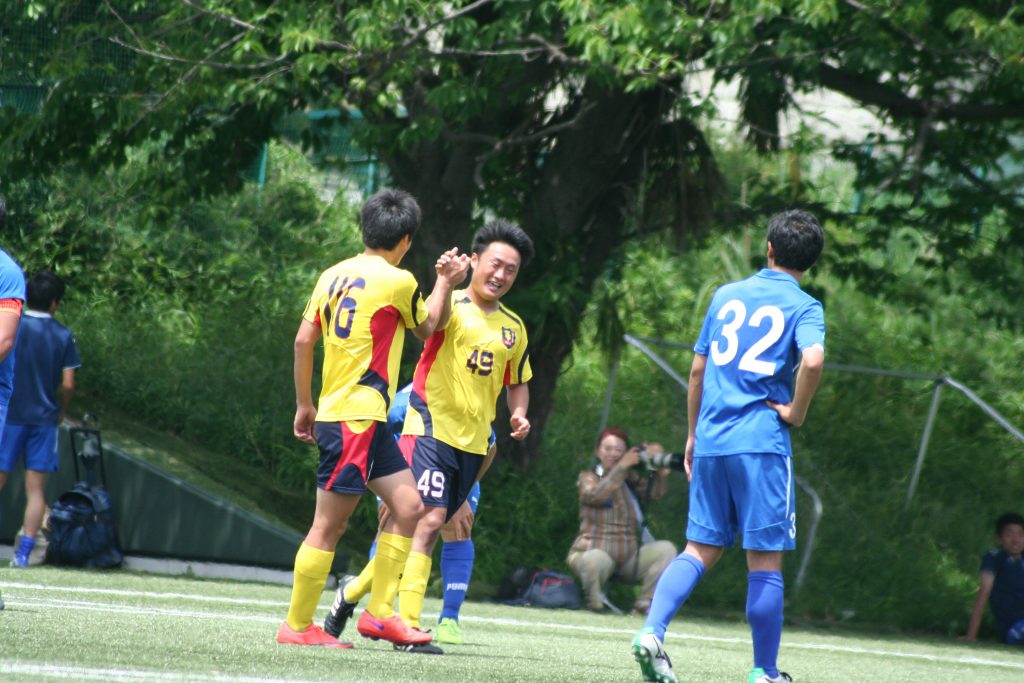 アシストをした前田啓介選手