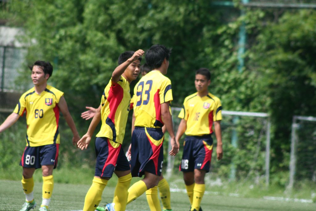 試合は慶應が勝利した