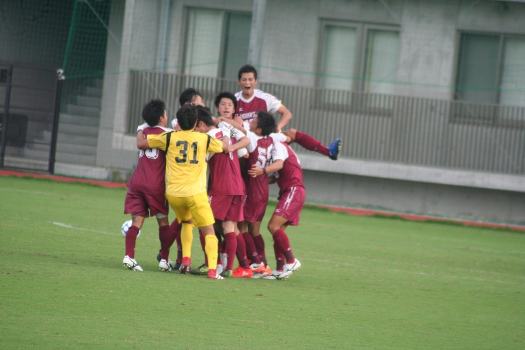 桃山学院大が同点に