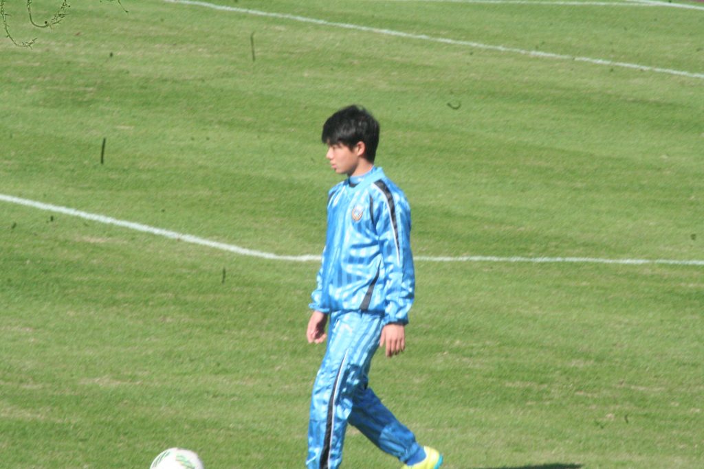 U-13の甲斐翔大選手