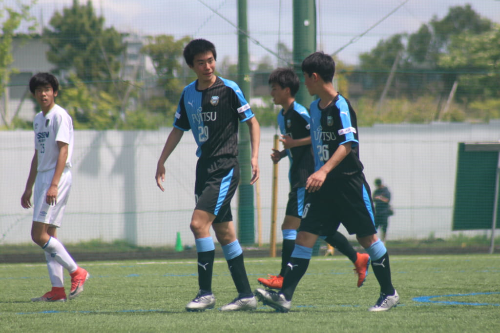 フロンターレu18 実践学園 練習試合 川崎そだち