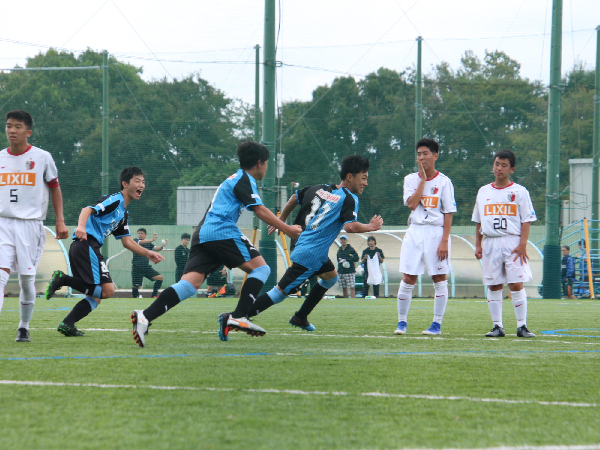 フロンターレu15 鹿島アントラーズつくばジュニアユース 関東ユース第節 川崎そだち