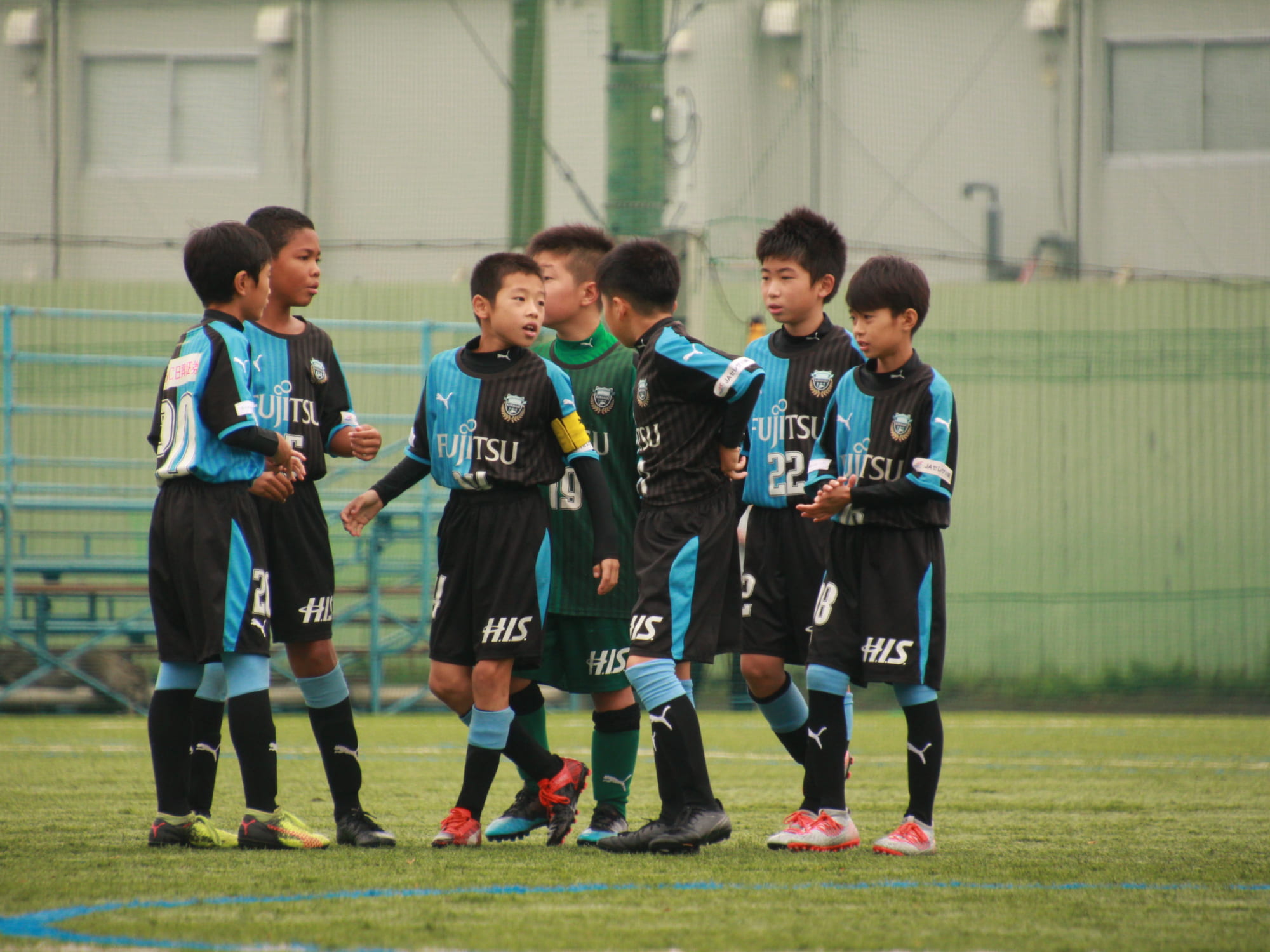 フロンターレu12 中野島fc U11川崎市秋季大会準決勝 川崎そだち