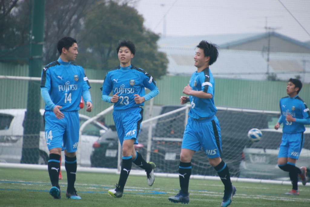 フロンターレu18 神奈川朝鮮中高級学校 練習試合 川崎そだち