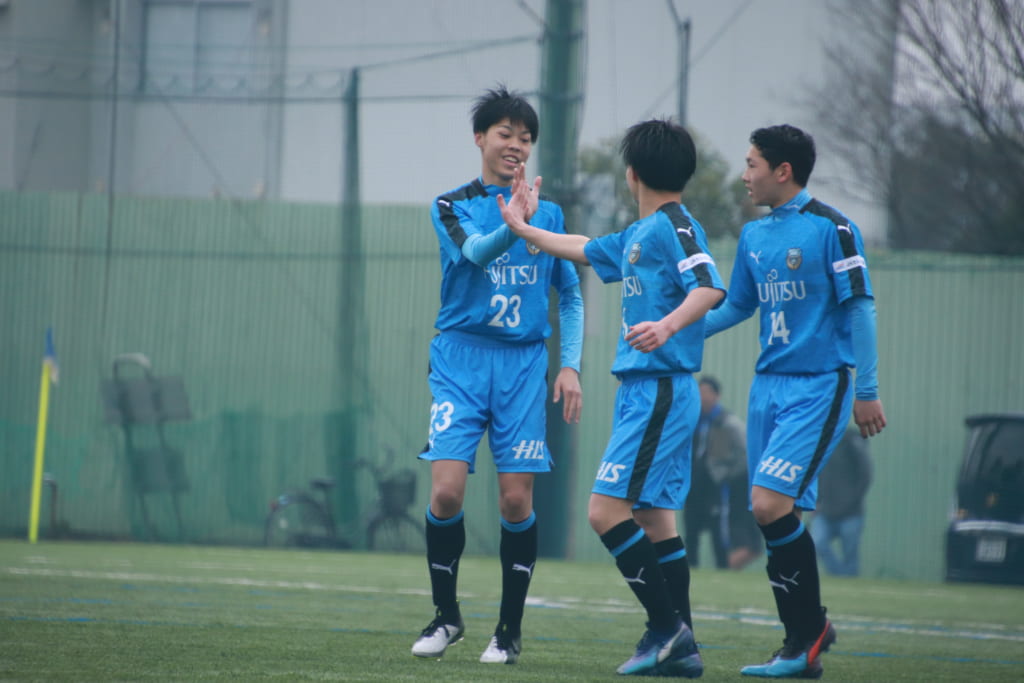 フロンターレu18 神奈川朝鮮中高級学校 練習試合 川崎そだち