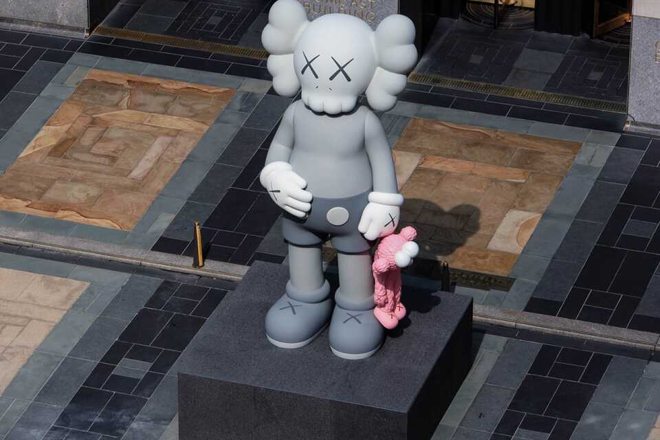 KAWS SHARE Grey (... - KAWS - Resin Sculpture