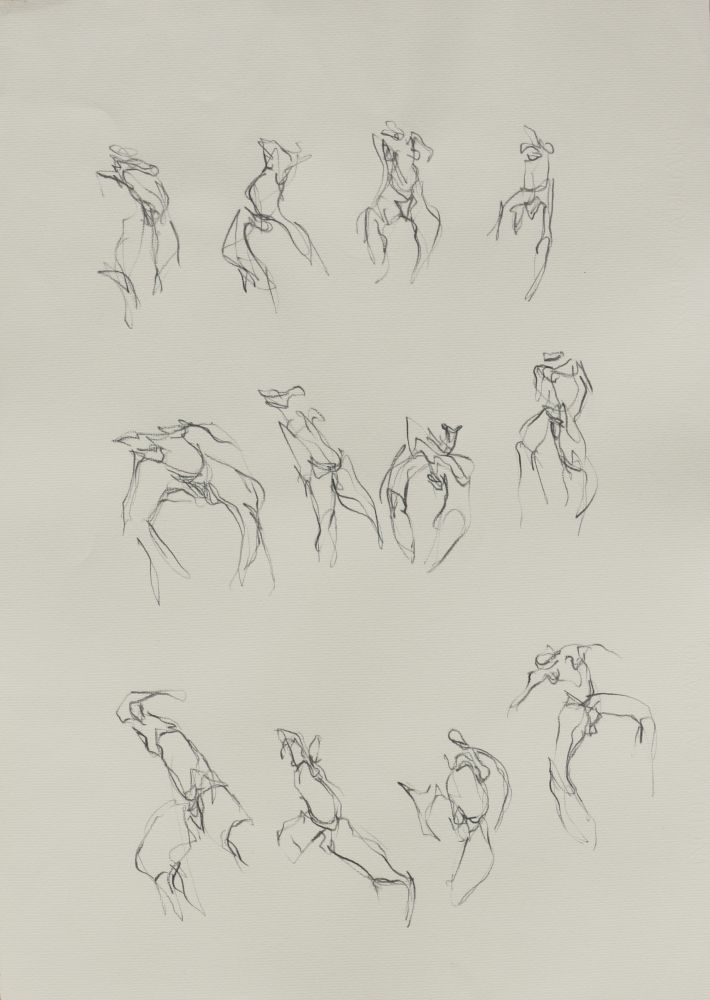 Variations corpor... - Lucile Travert - Pencil drawing Variations corpor... - Lucile Travert - Pencil drawing