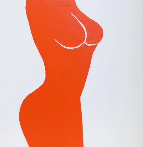 Alexandre M. Rockefeller - Abstract Nude 6-22